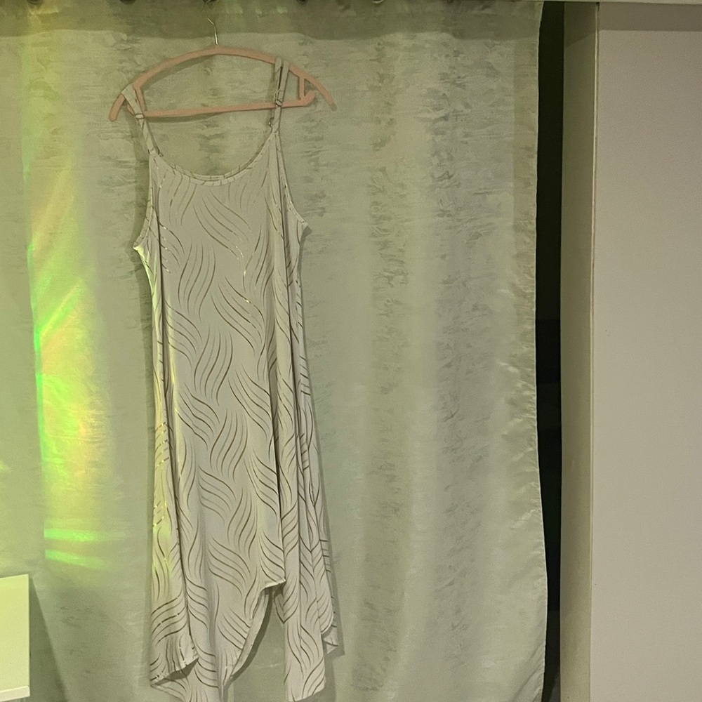 Soft smooth texture long dress